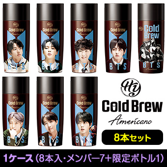BTS特典付!全ボトルが揃う 8本セット「BTSスペシャルパッケージ アメリカーノ」/ BTS