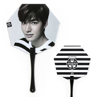 【MINOZ OFFICIAL GOODS】うちわ(BLACK) / イ・ミンホ