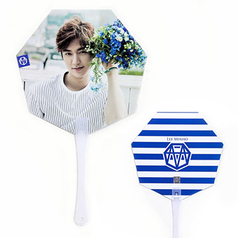 【MINOZ OFFICIAL GOODS】うちわ(BLUE) / イ・ミンホ