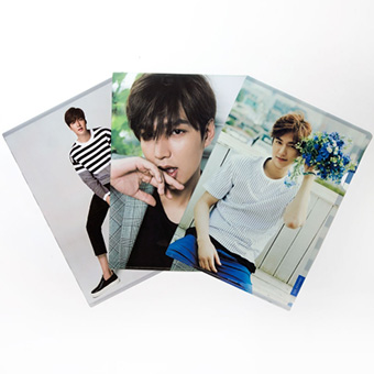 【MINOZ OFFICIAL GOODS】クリアファイルセットA (3枚入) / イ・ミンホ