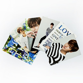 【MINOZ OFFICIAL GOODS】ポストカードセット (6枚入)/イ・ミンホ
