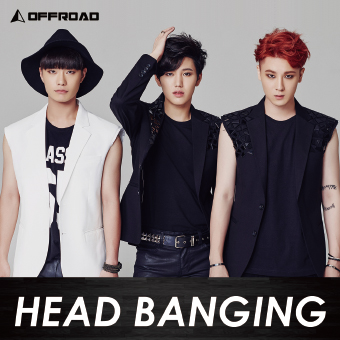 OFFROAD 1stシングル「HEAD BANGING」Type-A2