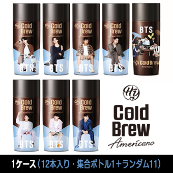 New!「BTSスペシャルパッケージ Hyコールドブリューアメリカーノ」12本セット(ランダム) / BTS