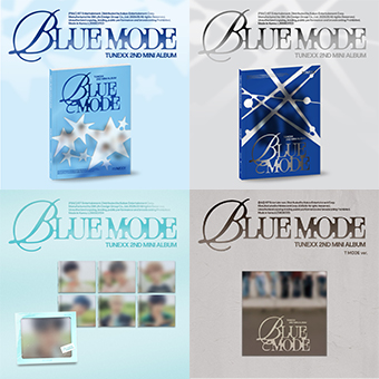 【10/4 2ショット撮影会】<br>TUNEXX 2ND MINI ALBUM 「BLUE MODE」 / TUNEXX (チューネックス)<br> 2枚セット（4形態ランダム）