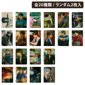 【テプン商事公式グッズ】 トレーディングカード （ランダム2枚)